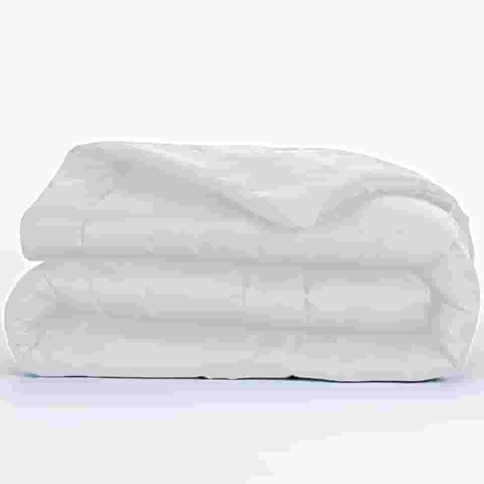 Edredom Queen Microfibra 180 Fios Dupla Face Extra Macio (Branco)