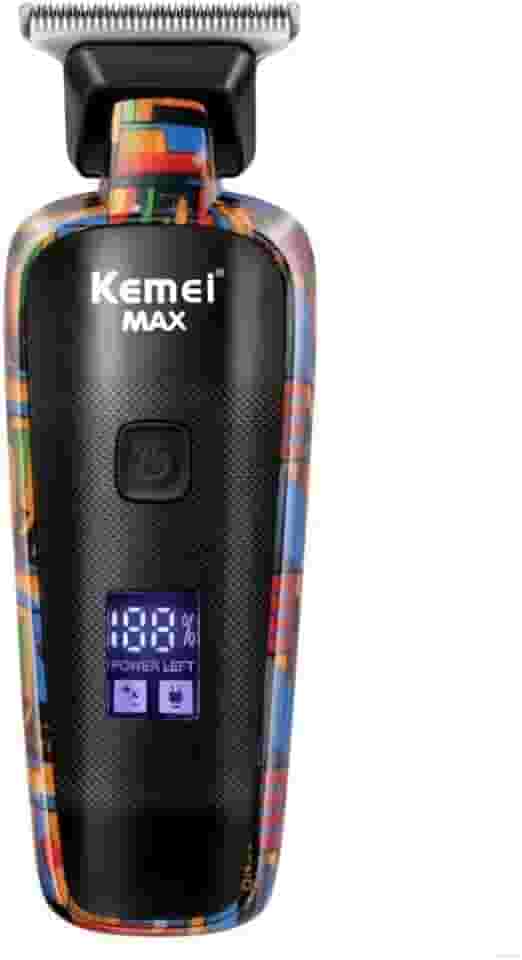 Máquina de Acabamento Profissional KM-MAX5090 Kemei (Máquina de Cortar Cabelo)