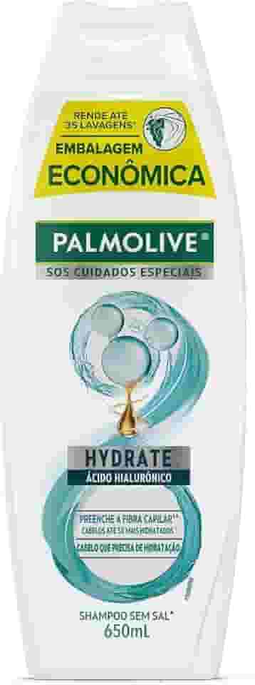 Palmolive SOS Shampoo Cuidados Especiais Hydrate com ácido hialurônico 650ml