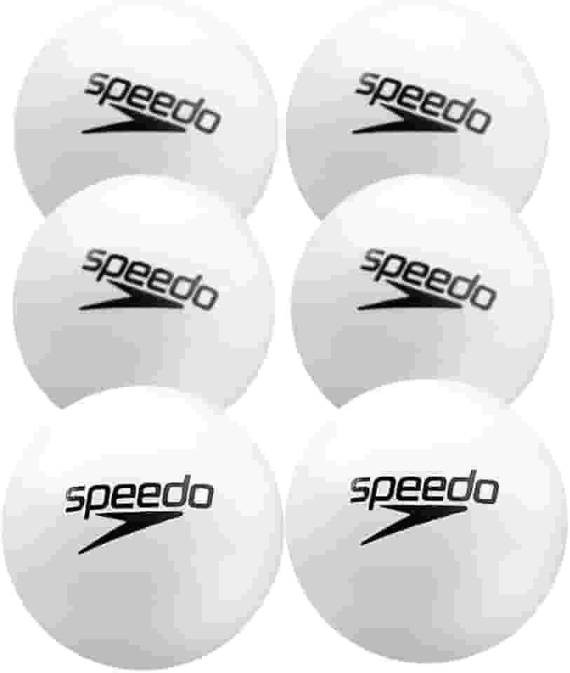 KIT 6 Bolas de Tênis de Mesa Speedo - Branco