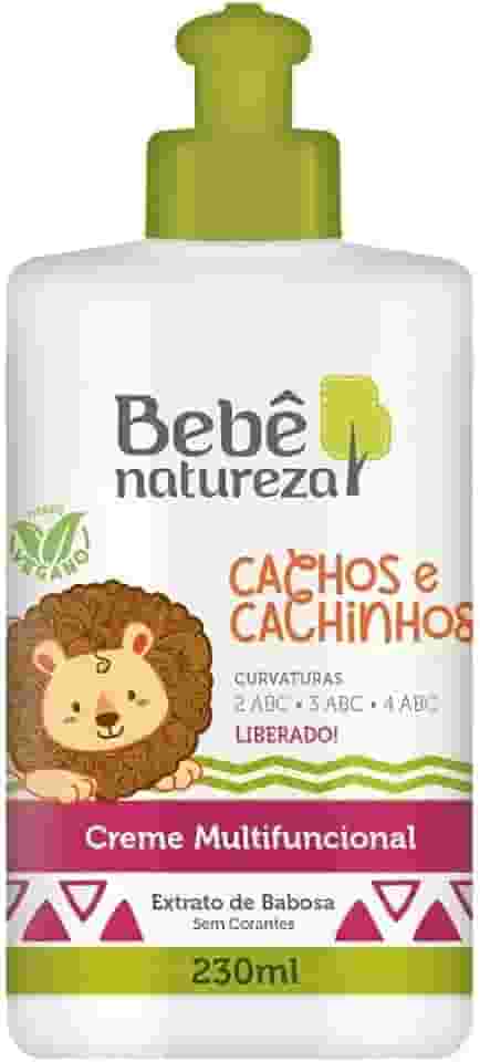 Bebê Natureza Creme Multifuncional Cachos e Cachinhos Extrato de Babosa 230ml