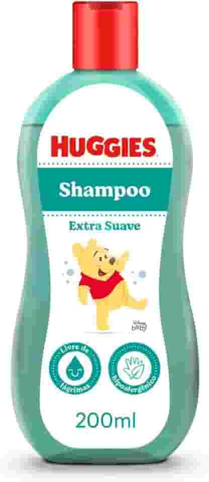 Huggies Shampoo Infantil Extra Suave, 200 ml, Azul