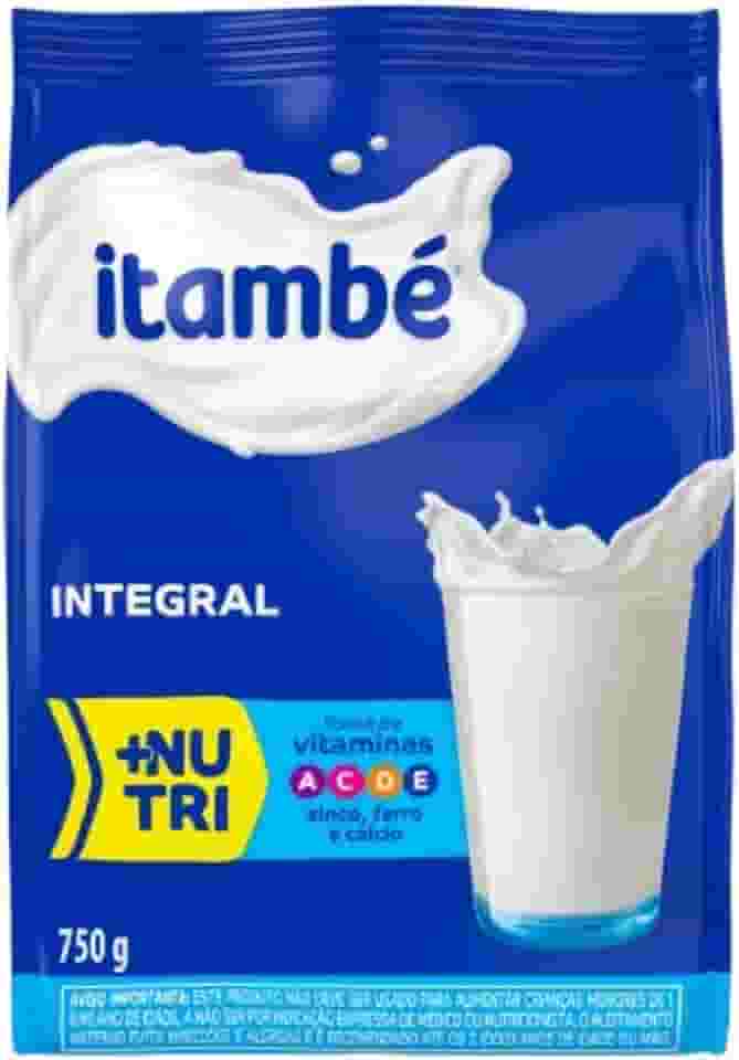 Leite em pó integral + Nutri Vitaminas - Itambé 750 gr