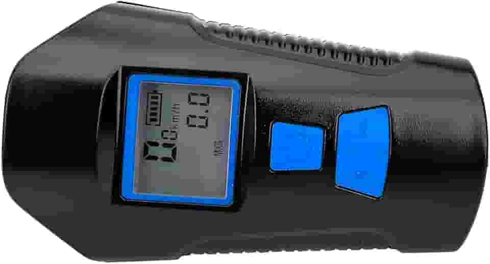 Velocímetro Digital para Bicicleta com Lanterna LED 350lm, Buzina 320dB, Display LCD, Bateria Recarregável 1500mAh, IPX-5 À Prova D'água
