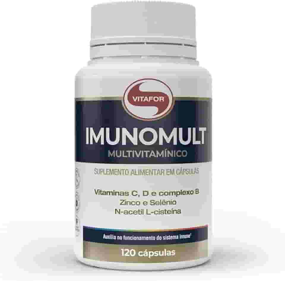 Imunomult Multivitamínico -120 Cápsulas - Vitafor
