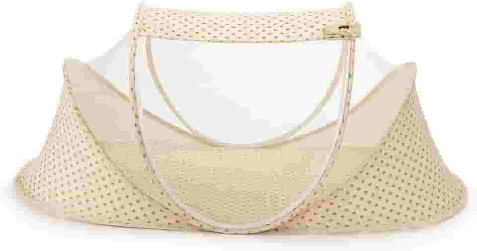 Berço Portátil com Mosquiteiro para Bebê, Cama Ninho Dobrável Acolchoada, Ideal para Viagem, Proteção Contra Mosquitos para Recém-Nascido, Compacto e Confortável