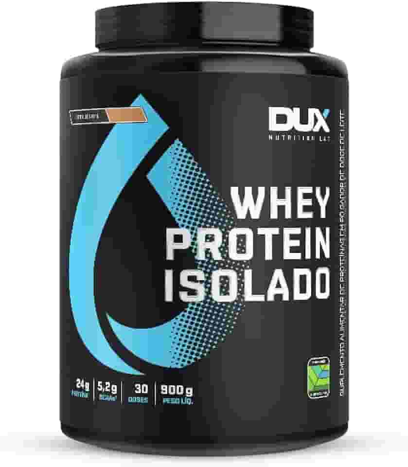 Whey Protein Isolado Doce de Leite Pote 900g – Recuperação Muscular – DUX HUMAN HEALTH
