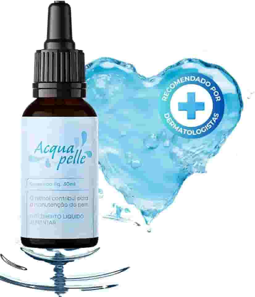 Hidratação Ultra Concentrado, Vitamina C Pura + Retinol + Ácido Hialurônico, Antiflacidez, Antirrugas, Antioxidante, Sabor Frutas Cítricas, 30mL