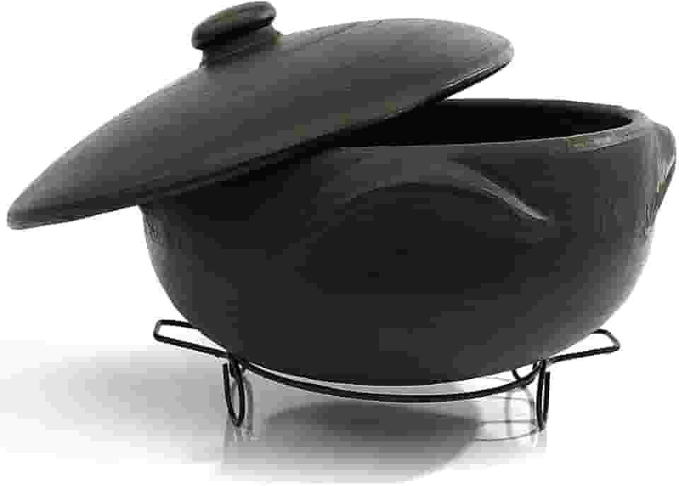 Moquequeira de Barro 5 Litros + Descanso de Mesa