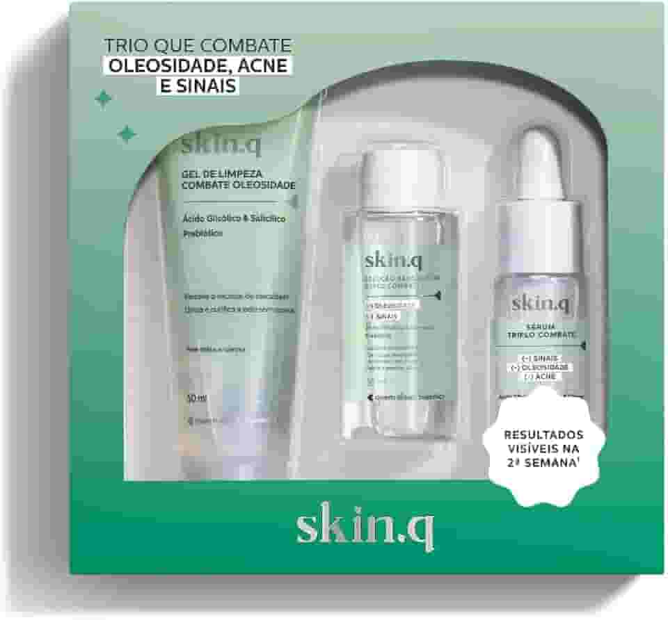 Quem disse, Berenice? Kit Mini Combate Oleosidade Skin.q (3 itens)