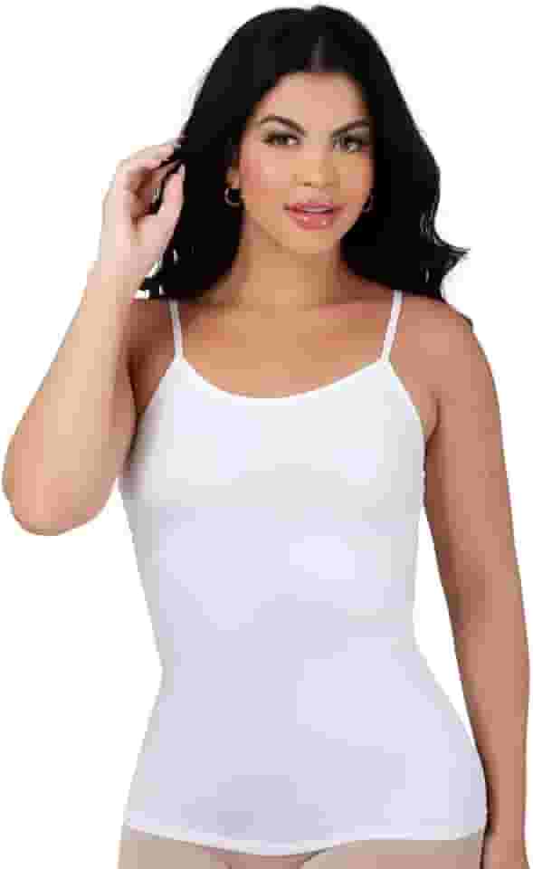 Camiseta Feminina Segunda Pele Alcinha Anágua Underwear Conforto Não Marca