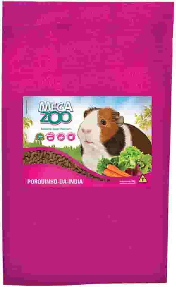 MEGAZOO Ração Para Porquinho Da Índia Adulto 500 G.