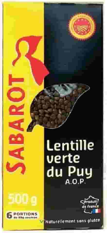 Lentilhas AOP Du Puy SABAROT 500g