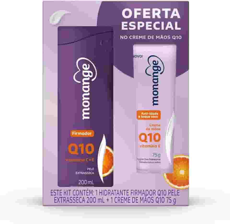 KIT MONANGE Q10 HIDRANTE 200ML + CREME DE MÃOS 75G