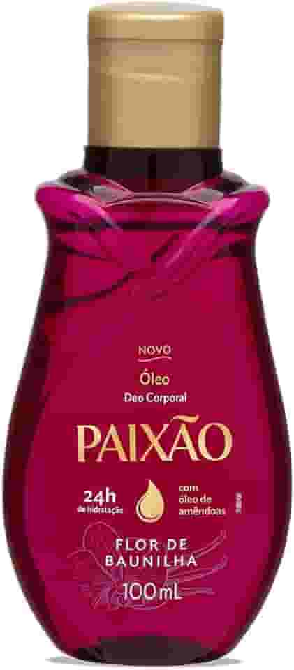 Paixão Óleo Corporal Paixão Flor de Baunilha com ação desodorante 100ml