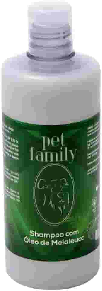 Shampo Para Cachorro Com Oleo De Melaleuca Pet Family 500 Ml