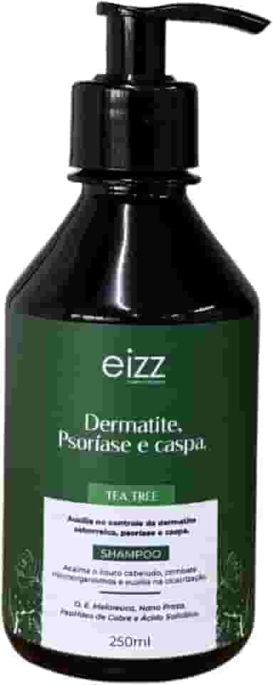 SHAMPOO TEA TREE DERMATITE SEBORREICA E PSORÍASE EIZZ 250ML