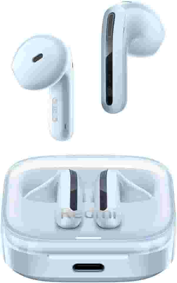 Xiaomi Redmi Buds 6 Active, Fones de Ouvido Sem Fio, Versão Global (Azul)