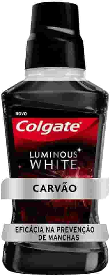 Colgate Enxaguante Bucal para Clareamento Luminous White Carvão 1000ml, Colgate