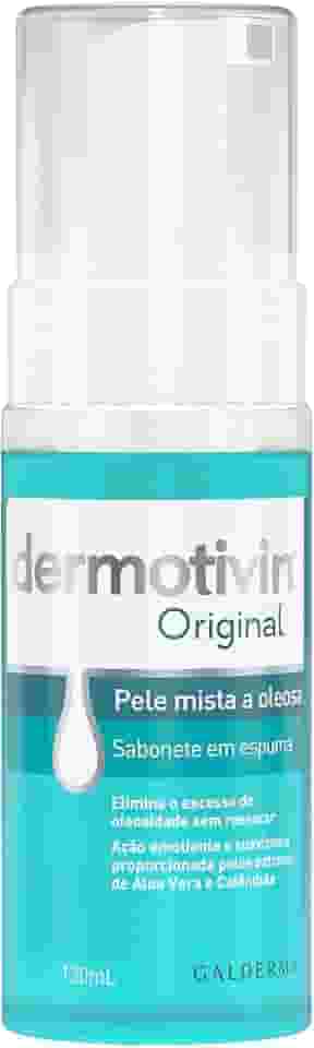 Dermotivin Espuma De Limpeza Facial Original 130ml