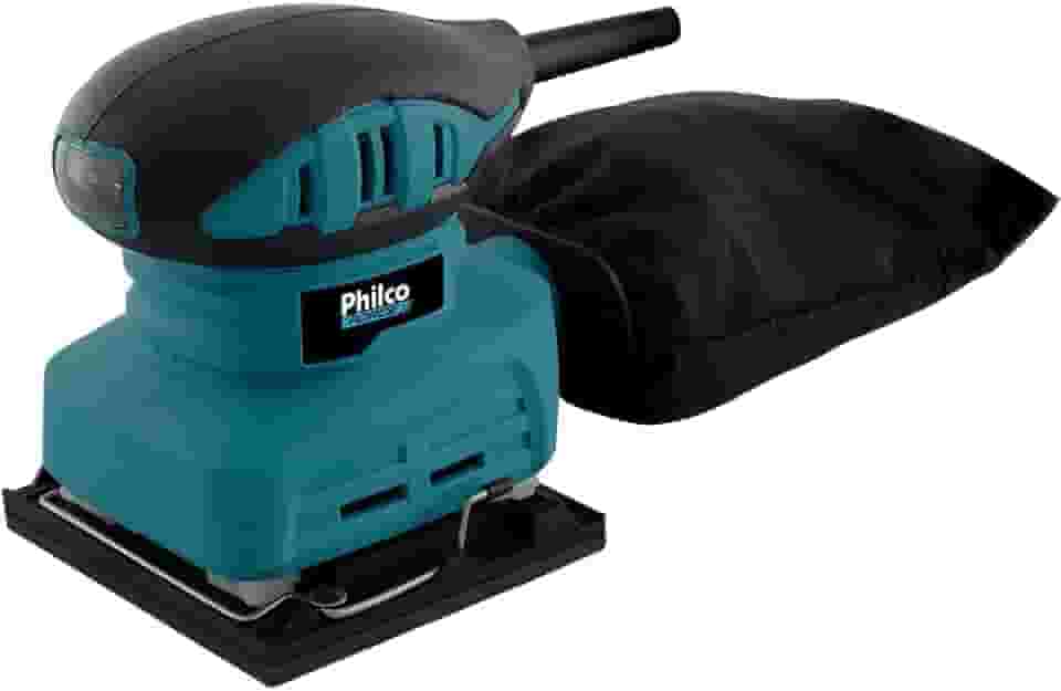 Lixadeira Plo01 220V, Philco, 220V 051102009, Azul/Preto