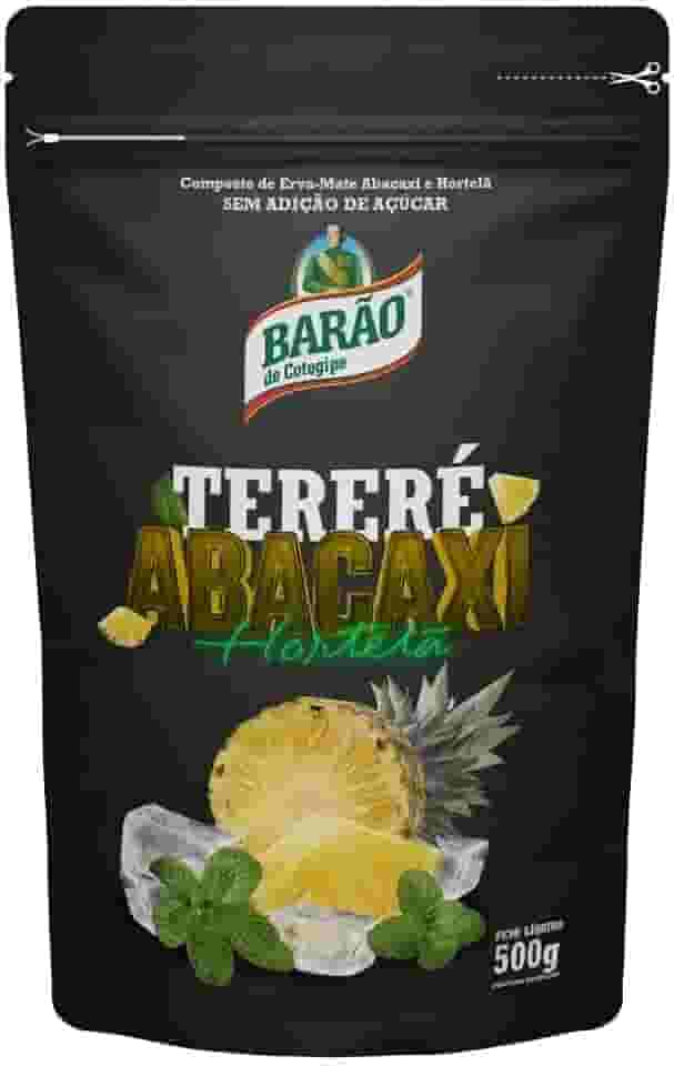 Composto de Erva Mate Para Tereré Abacaxi E Hortelã 500 G