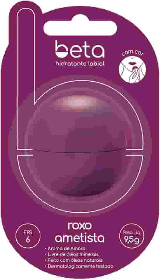 Beta Hidratante Labial com Cor - Amora Roxo Ametista 9,5g