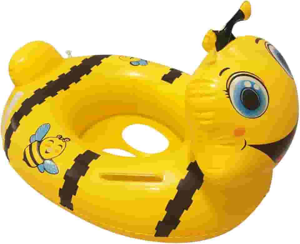 Boia Inflável Infantil com Assento – Modelos Animais, Carros, Unicórnio, Tubarão e Muito Mais – Brinquedo de Piscina e Praia para Crianças