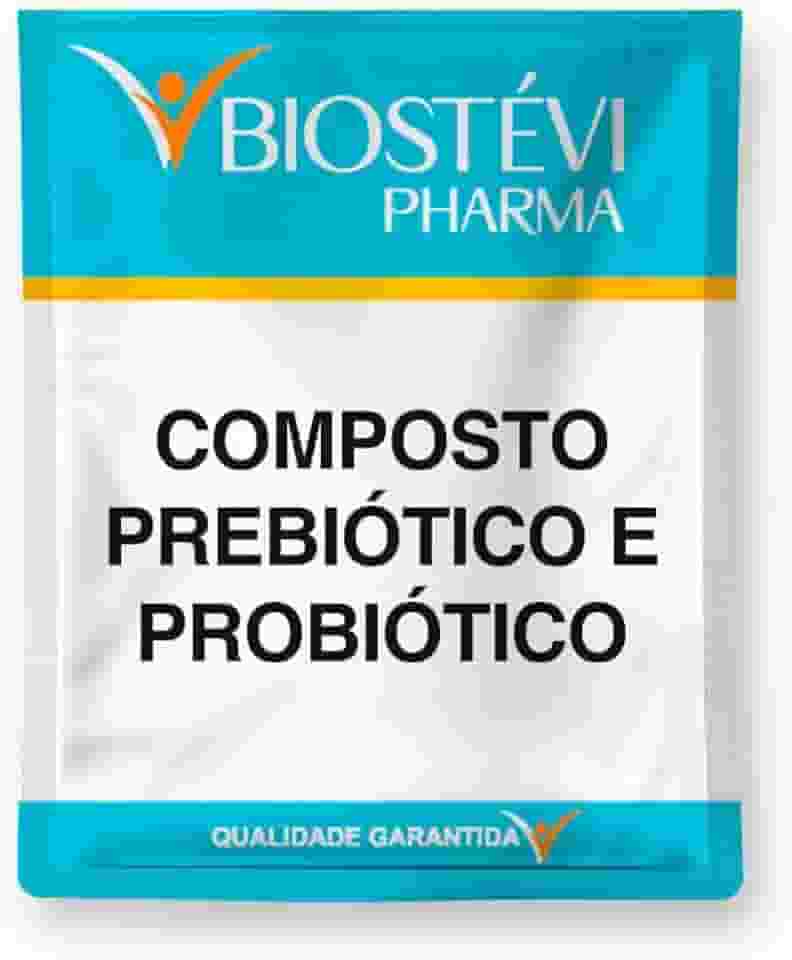 Composto Prebiótico e Probiótico – 30 sachês | Equilíbrio da flora intestinal