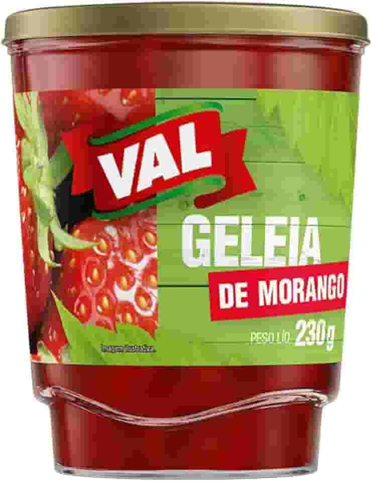 VAL Geleia De Morango Vidro 230G