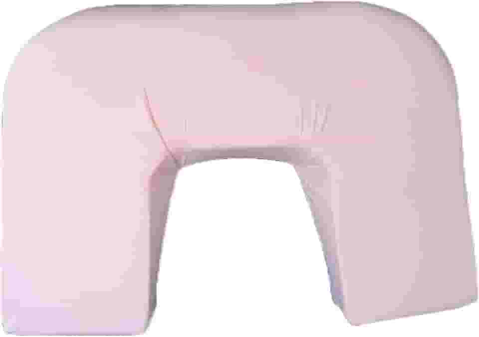 Almofada Amamentacao Grande Rosa Claro Bebe Gemelar