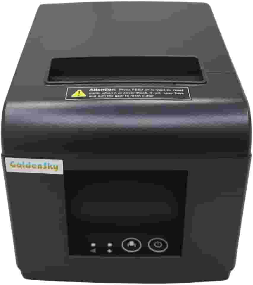 Impressora Não Fiscal Térmica de Recibos 80mm Com Guilhotina Goldensky T80E Serial-USB Ethernet