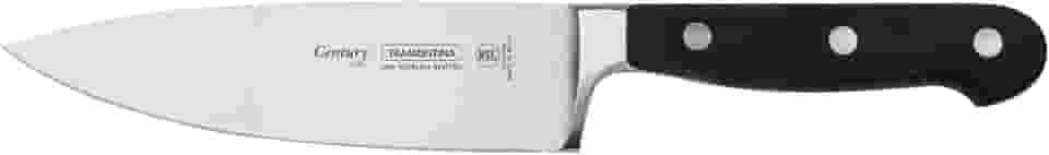 Faca Chef 6", Tramontina, Century 24011106, Preto