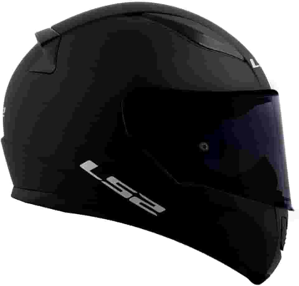 Capacete Ls2 Rapid Ff353 Monocolor Preto Fosco 56/S