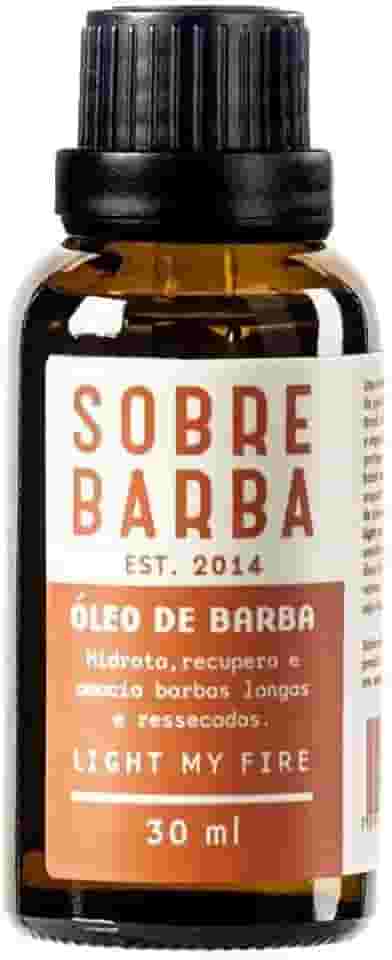 Óleo de Barba - Light My Fire 30Ml, Sobrebarba, Laranja, 30 Ml
