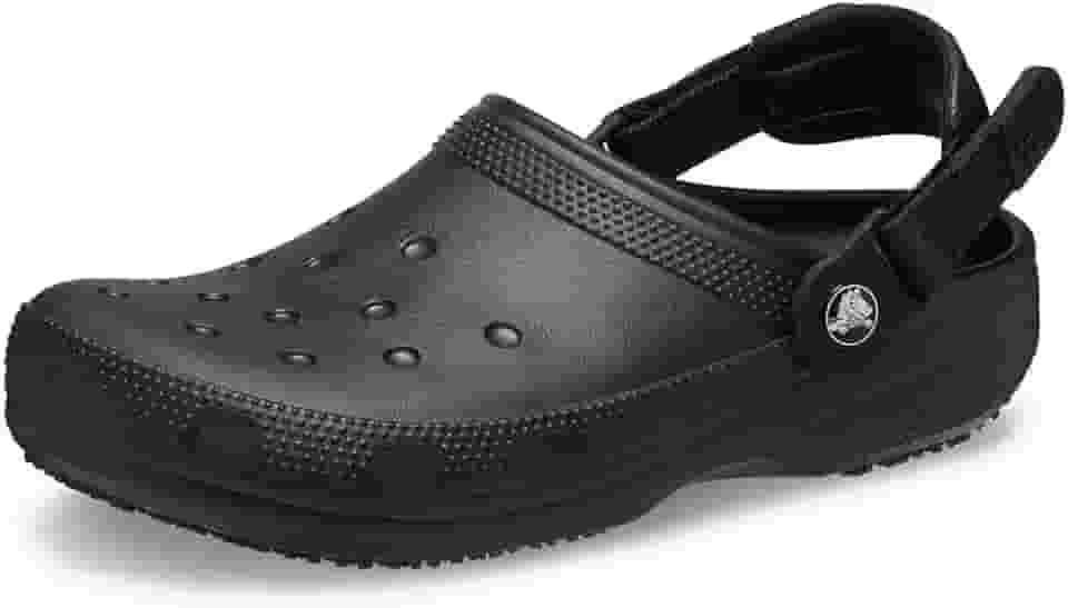 Sandália crocs classic work clog black