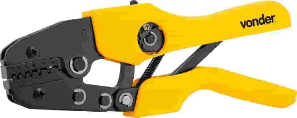 Vonder, Alicate Prensa Terminais, Tubular, 0,5 Mm² A 6,0 Mm², Ap 054.