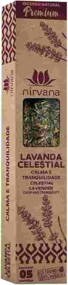 Incenso Nirvana Lavanda Celestial Premium 100% Natural