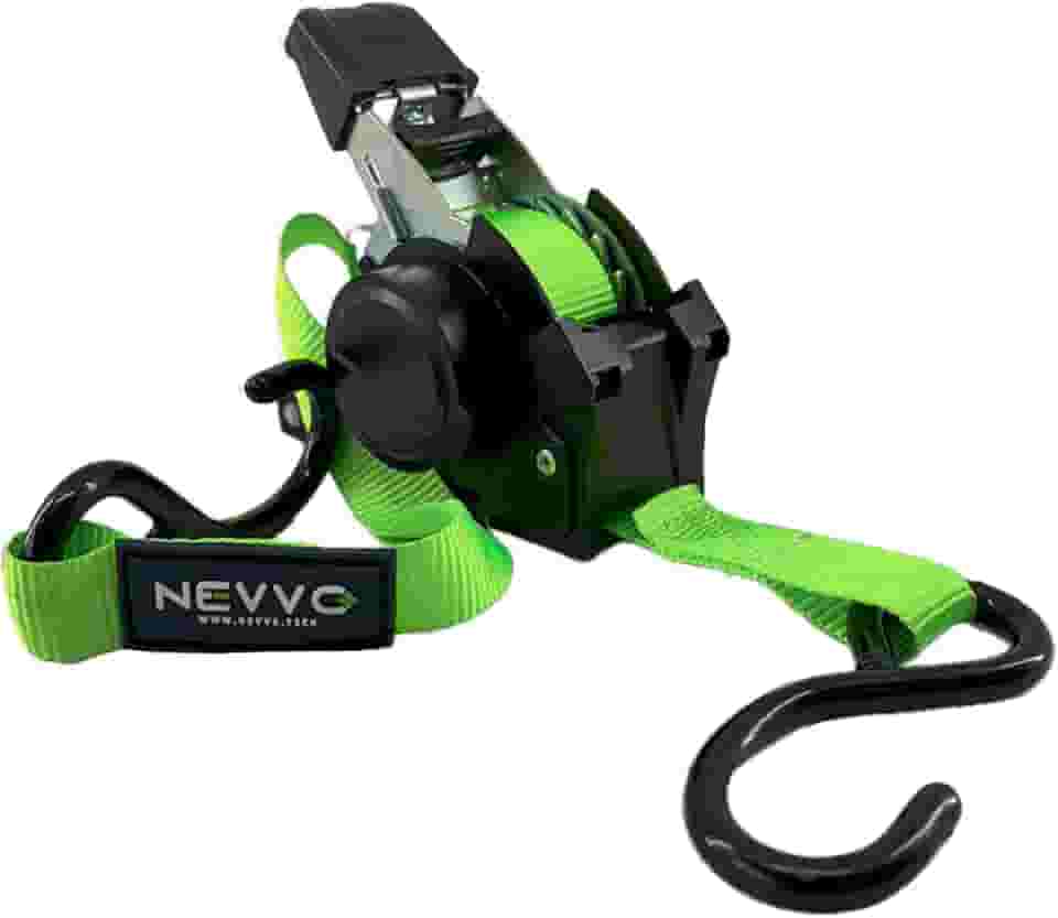 Cinta Para Carga Catraca Automática Retrátil 3.6 Metros 680kg NEVVO