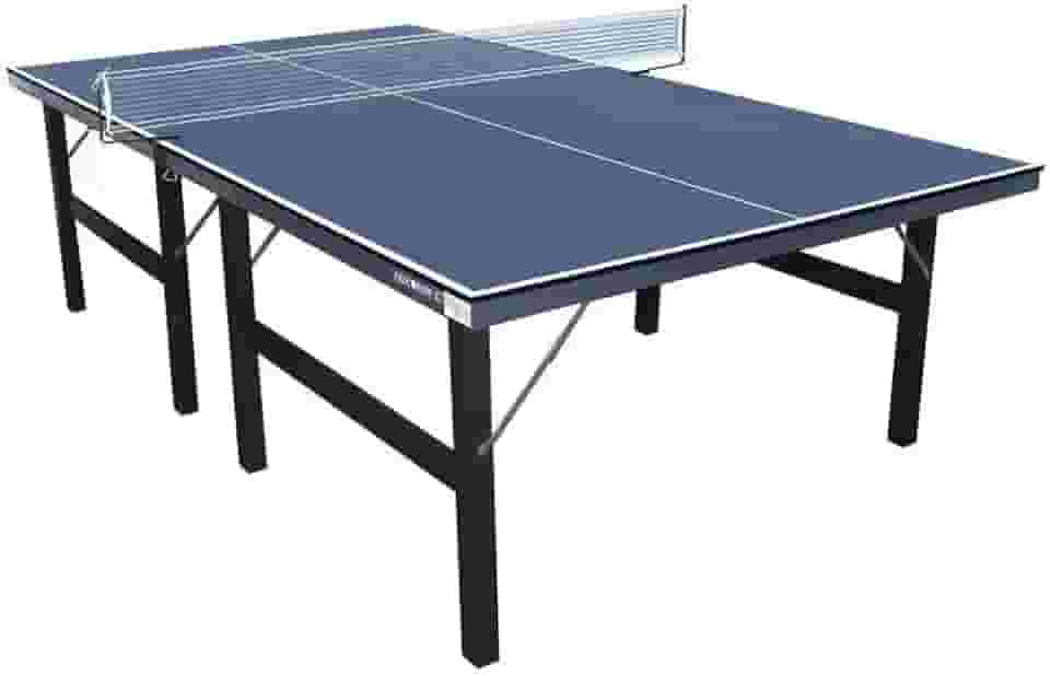 Mesa de Ping Pong Dobrável Mdp 15mm 415 com 2 Raquetes 3 Bolinhas Rede e Suporte Procópio Azul