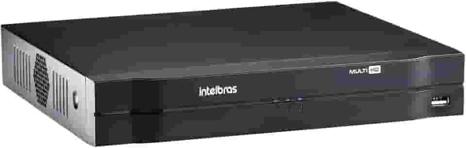 DVR 8 Canais Intelbras HD 720p + 2 IP H.265+ Até 12TB 5 em 1 Modo NVR Ipv6 Onvif S - MHDX 1108