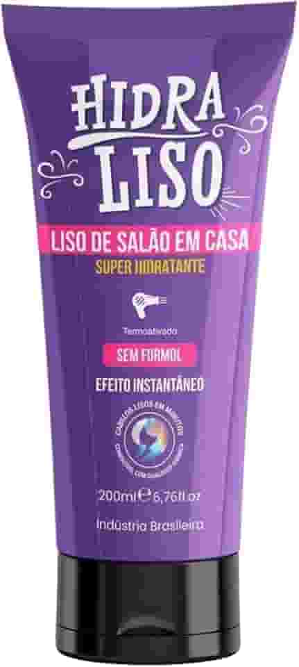 HidraLiso - Liso de Salao em Casa, Alisante Para Cabelo Organico, Progressiva de Chuveiro Sem Formol