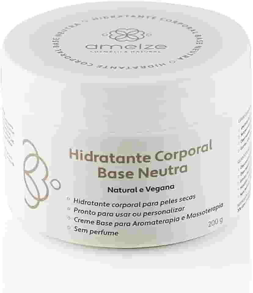 Creme Neutro Hidratante Corporal Natural e Vegano 200 gramas