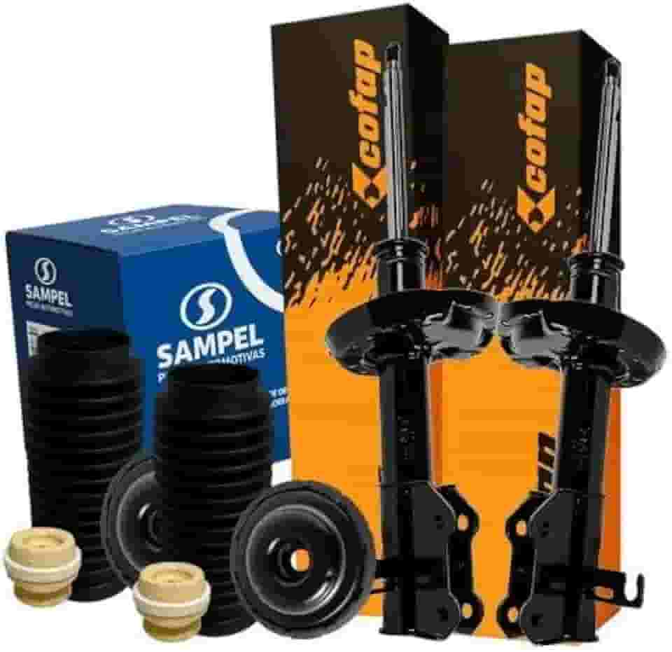 Par Amortecedor Dianteiro + Coxim SK360S Compatível com Cruze Hatch/Sedan 2012 a 2016