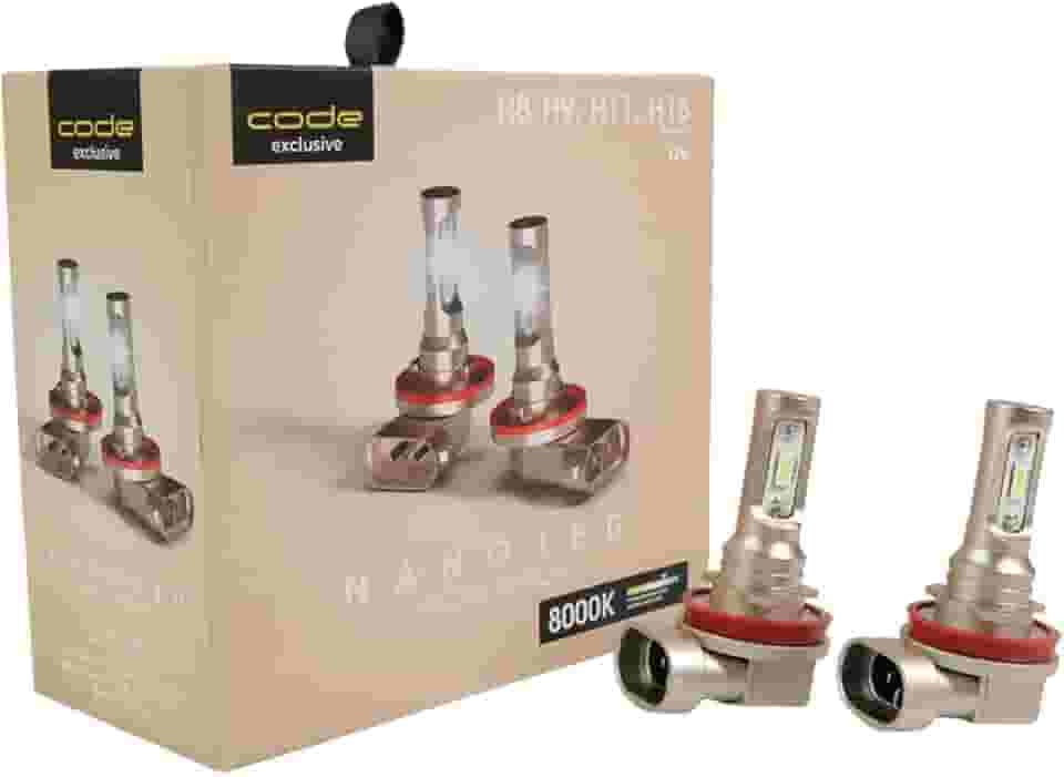 NANO LED CODE 12V 8000K H8/H9/H11/H16 PGJ19-3