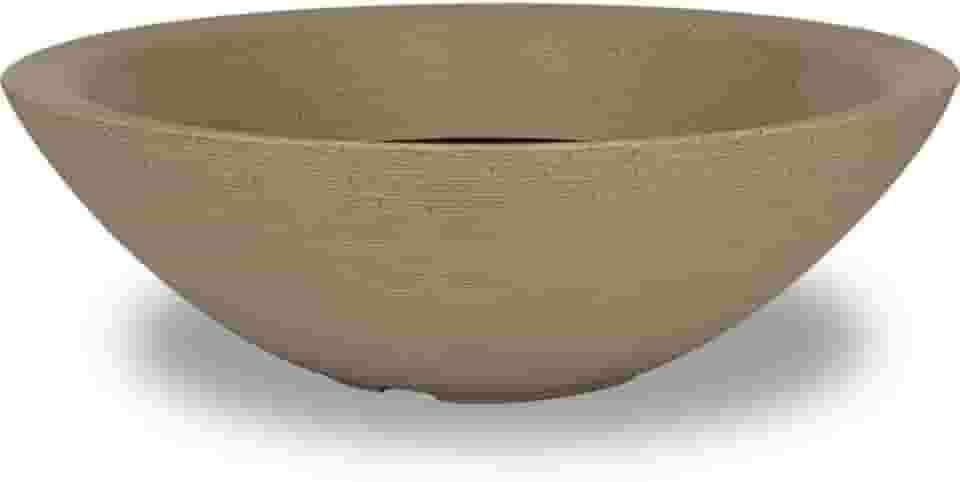 Vaso Bacia Grande Polieitleno Decorativo Rosa do Deserto Cactos Suculentas N4 (Palha)