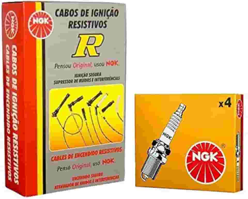 KIT CABO IGNIÇÃO + VELA IGNIÇÃO - GOL G5 2008 Á 2013 / POLO G5 2008 Á 2013 / FOX G5 2008 Á 2013 - KIT00758