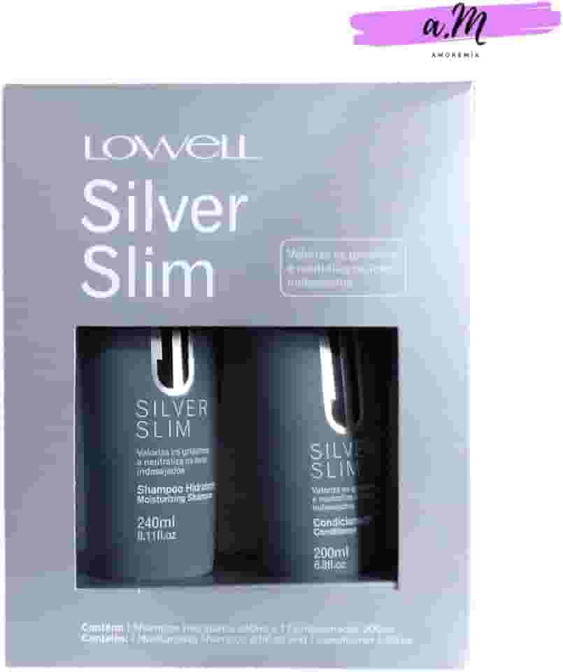 Lowell Silver Slim Kit - Shampoo + Condicionador Kit