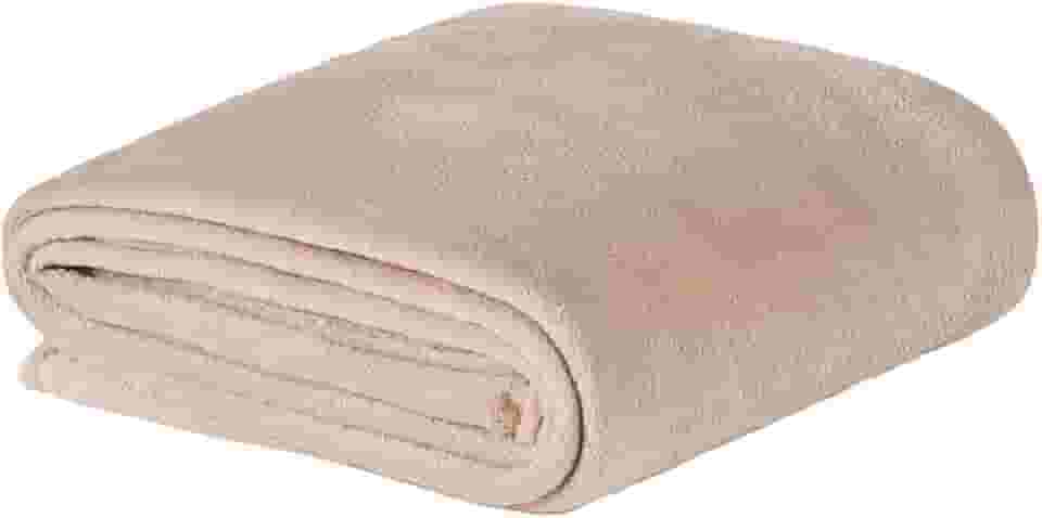 Cobertor casal Queen para Frio intenso Dupla Face macio fofo COR:CAQUI