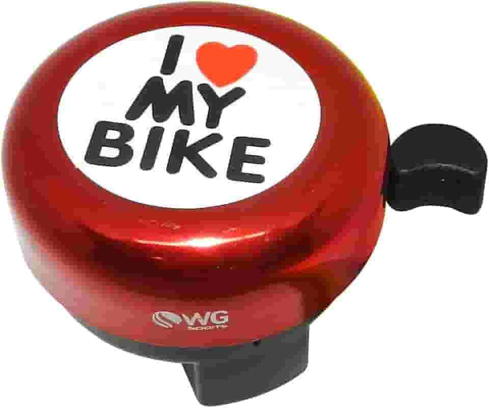 Buzina WG Sports Trim Trim I Love My Bike Vermelho